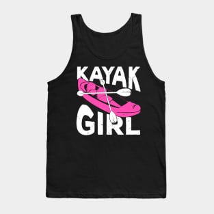 Kayaking Kayak Girl Gift Tank Top